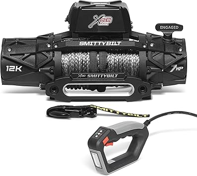 Smittybilt XRC Gen 3 12,000lb Comp Winch with Synthetic Rope - SB98612